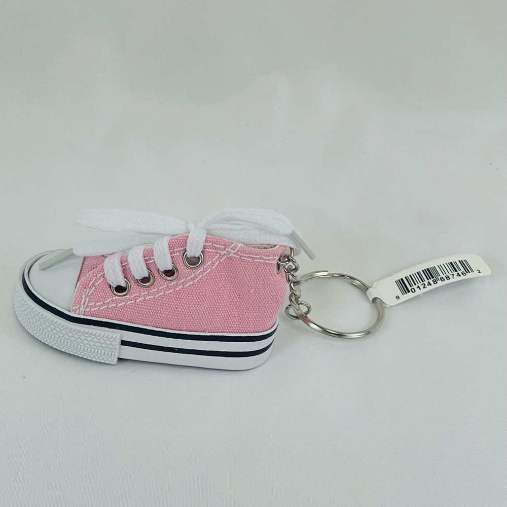 Brand New Light Pink Sneaker Keychain